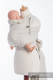 WRAP-TAI carrier Mini with hood/ jacquard twill / 60% cotton, 40% linen / LITTLE HERRINGBONE NATURE #babywearing