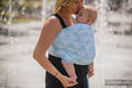 Żakardowa chusta kółkowa do noszenia dzieci, bawełna - TRINITY - long 2.1m #babywearing