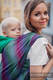 Baby Wrap, Herringbone Weave (100% cotton) - LITTLE HERRINGBONE IMPRESSION DARK - size XL #babywearing