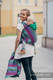 Baby Wrap, Herringbone Weave (100% cotton) - LITTLE HERRINGBONE IMPRESSION DARK - size XL #babywearing