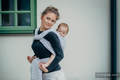 Baby Wrap, Jacquard Weave (60% cotton, 40% linen) - LITTLE PEPITKA - size L #babywearing