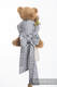Doll Sling, Jacquard Weave, 60% cotton 40% linen - LITTLE PEPITKA #babywearing