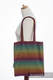 Shopping bag made of wrap fabric (100% cotton) - LITTLE HERRINGBONE IMAGINATION DARK #babywearing