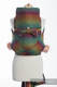 Mei Tai carrier Toddler with hood/ herringbone twill / 100% cotton / LITTLE HERRINGBONE IMAGINATION DARK #babywearing