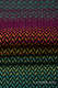 Fular, tejido Herringbone (100% algodón) - LITTLE HERRINGBONE IMAGINATION DARK - talla XS #babywearing
