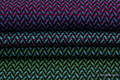 Baby Wrap, Herringbone Weave (100% cotton) - LITTLE HERRINGBONE IMPRESSION DARK - size M #babywearing