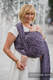 Baby Wrap, Jacquard Weave (100% cotton) - ENIGMA PURPLE - size S #babywearing
