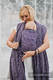 Tragetuch, Jacquardwebung (100% Baumwolle) - ENIGMA VIOLA - Größe XL #babywearing