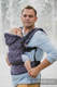 Ergonomic Carrier, Toddler Size, jacquard weave 100% cotton - ENIGMA PURPLE, Second Generation #babywearing