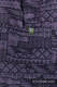Torba na ramię z materiału chustowego, (100% bawełna) - ENIGMA FIOLETOWA - uniwersalny rozmiar 37cmx37cm #babywearing