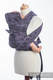 Mei Tai carrier Mini with hood/ jacquard twill / 100% cotton /  ENIGMA PURPLE #babywearing