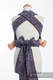 Mei Tai carrier Mini with hood/ jacquard twill / 100% cotton /  ENIGMA PURPLE #babywearing