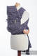 Mei Tai carrier Toddler with hood/ jacquard twill / 100% cotton /  ENIGMA PURPLE #babywearing