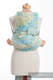 Mei Tai carrier Mini with hood/ jacquard twill / 100% cotton / LEMONADE  #babywearing