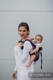 Onbuhimo SAD LennyLamb, talla estándar, tejido espiga (100% algodón) - LITTLE HERRINGBONE INSPIRATION #babywearing