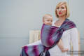 Baby Wrap, Herringbone Weave (100% cotton) - LITTLE HERRINGBONE INSPIRATION - size S #babywearing