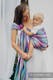 Chusta kółkowa do noszenia dzieci, splot jodełkowy, bawełna - MAŁA JODEŁKA TAMONEA - long 2.1m (drugi gatunek) #babywearing