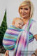 Chusta do noszenia dzieci, tkana splotem jodełkowym, bawełna - MAŁA JODEŁKA TAMONEA  - rozmiar XS (drugi gatunek) #babywearing