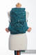 Nosidełko dla dzieci MEI-TAI MINI z kapturkiem, bawełna, splot żakardowy, 100% bawełna, ENIGMA NIEBIESKA #babywearing