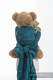 Doll Sling, Jacquard Weave, 100% cotton - ENIGMA BLUE #babywearing
