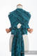WRAP-TAI carrier Toddler with hood/ jacquard twill / 100% cotton / ENIGMA BLUE #babywearing