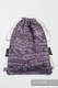 Sackpack made of wrap fabric (100% cotton) - ENIGMA PURPLE - standard size 32cmx43cm
 #babywearing
