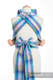 Mei Tai carrier Toddler with hood/ herringbone twill / 100% cotton / LITTLE HERRINGBONE PETREA #babywearing
