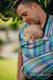 WRAP-TAI mini avec capuche, tissage herringbone / 100 % coton / LITTLE HERRINGBONE PETREA  #babywearing
