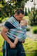 WRAP-TAI Tragehilfe Toddler mit Kapuze/ Fischgrätmuster / 100% Baumwolle / LITTLE HERRINGBONE PETREA #babywearing