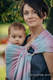 Żakardowa chusta kółkowa do noszenia dzieci, bawełna - LITTLE LOVE - BRZASK  - long 2.1m (drugi gatunek) #babywearing