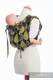 Lenny Buckle Onbuhimo baby carrier, standard size, jacquard weave (100% cotton) - NORTHERN LEAVES BLACK & YELLOW #babywearing