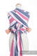WRAP-TAI portabebé Mini, sarga cruzada - 60% algodón, 40% viscosa de bambú - con capucha, MARINA  #babywearing