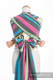 WRAP-TAI portabebé Mini, sarga cruzada - 60% algodón, 40% viscosa de bambú - con capucha, TWILIGHT #babywearing