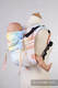 Lenny Buckle Onbuhimo Tragehilfe, Größe Standard, Jacquardwebung (100% Baumwolle) - RAINBOW LACE REVERS #babywearing