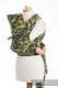 Mei Tai carrier Mini with hood/ jacquard twill / 100% cotton / GREEN CAMO #babywearing