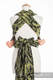 Mei Tai carrier Mini with hood/ jacquard twill / 100% cotton / GREEN CAMO #babywearing