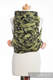 Mei Tai carrier Toddler with hood/ jacquard twill / 100% cotton / GREEN CAMO #babywearing