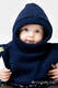 Turtleneck for two - navy blue #babywearing