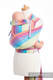 WRAP-TAI portabebé Mini, sarga cruzada - 100% algodón - con capucha, CORAL REEF #babywearing