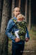 Ergonomic Carrier, Baby Size, jacquard weave 100% cotton - GREEN CAMO - Second Generation #babywearing