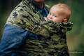 WRAP-TAI carrier Toddler with hood/ jacquard twill / 100% cotton / GREEN CAMO #babywearing