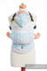 Mochila ergonómica, talla bebé, jacquard (80% algodón, 17% lana merino, 2% seda, 1% cachemira) - DAISY PETALS - Segunda generación #babywearing
