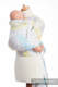 WRAP-TAI toddler avec capuche, jacquard/ 80% Coton,17% Laine mérinos,2% Soie,1% Cachemire / DAISY PETALS  #babywearing