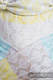WRAP-TAI portabebé Mini con capucha/ jacquard sarga/80% algodón, 17% lana merino, 2% seda, 1% cachemira/ DAISY PETALS #babywearing