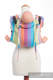 Nosidło Klamrowe ONBUHIMO z tkaniny skośno-krzyżowej (100% bawełna), rozmiar Standard - RAFA KORALOWA #babywearing