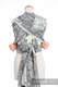 WRAP-TAI carrier Toddler with hood/ jacquard twill / 100% cotton / HORIZON'S VERGE BLACK & CREAM #babywearing