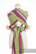 Wrap-Tai Tragehilfe Toddler / Kreuzköper-Bindung / 100% Baumwolle / mit Kapuze / LIME & KHAKI #babywearing