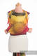 WRAP-TAI carrier Mini with hood/ jacquard twill / 100% cotton / NOBLE INDIAN PEACOCK #babywearing