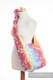 Bolso Hobo hecho de tejido de fular, 100% algodón - DRAGONFLY RAINBOW #babywearing