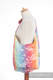 Hobo Tasche, hergestellt vom gewebten Stoff (100% Baumwolle) - DRAGONFLY RAINBOW #babywearing